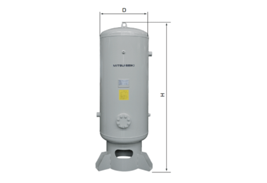 MITSUISEKI Receiver Tanks